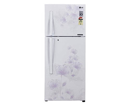 Image of LG 285 L 4 Star Frost Free Double Door Refrigerator(GL-D302JPFL, White, Inverter Compressor)