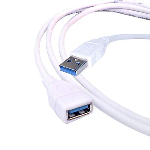Image of USB 2.0 Male A to Female A Extension Cable Super Speed 5GBps for Printer /PC /External Hard Drive (Useful for LED /LCD TV USB Ports) 5 Meter
