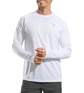 Pudolla Men's Sun Protection Shirts UV SPF UPF 50+ Rash Guard Long Sleeve Lightweight Quick Dry B...