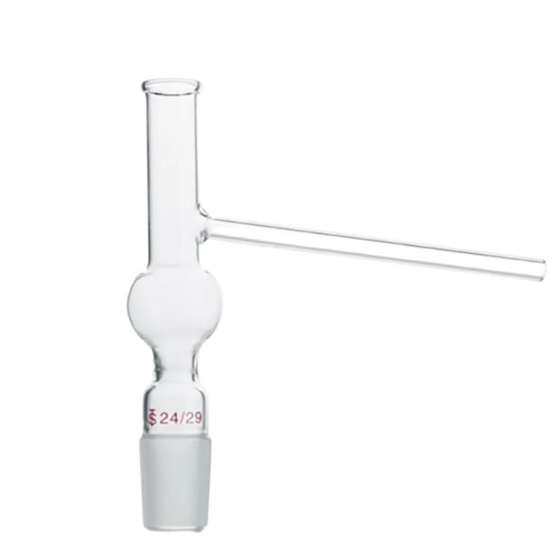 1pcs Single Ball Fractionation Tube 24/29 - One Ball Distillation Tube for Laboratory Use - Benzene Glass Instrument