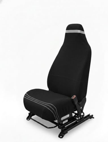 Image of Cotton Office Chair Towel & CAR Seats Towel 500 GSM Soft Towel with Tie Knot (60X30 CM) (1, Black)