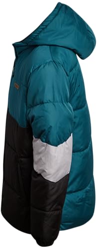 Image of iXtreme Boys Puffer Jacket - Wind & Water Resistant Soft Fleece Lined Warm Winter Jacket for Boys with Winter Hat
