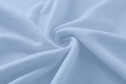 Image of DAIMIDY Womens Cotton Modal Short Sleeve Sweaters Summer Knit Tops | Breathable,Soft,Smooth Feel and Excellent Drape.Fit in Summer,Spring and Fall.