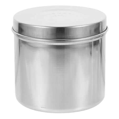 Tarro de acero inoxidable de alta durabilidad para ungüentos clínicos