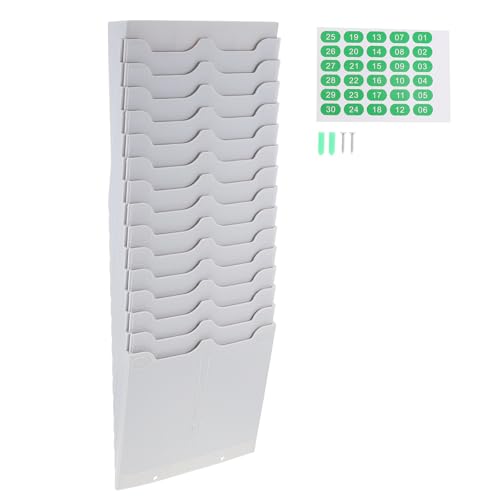 Étagère murale plastique à 30 emplacements de rangement extensible - 2
