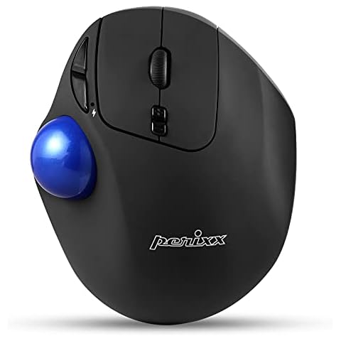 Perixx PERIPRO-801 Bluetooth 5.1 Trackball-Maus Cover