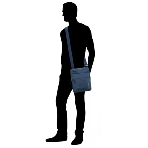 Sac crossover Mandarina Duck Zephyr bleu marine pour femmes - 2