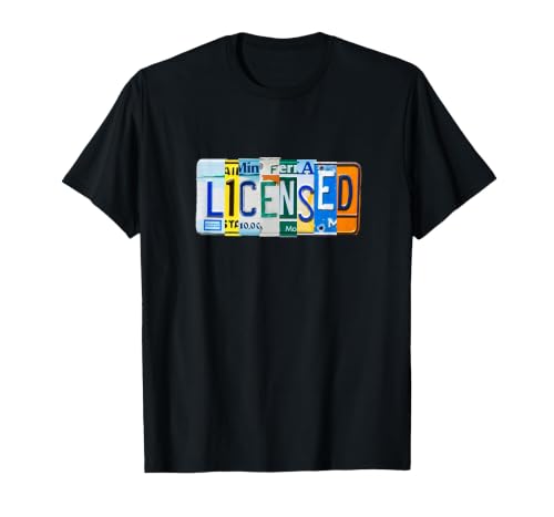 Passed Drivers Test New Driving License Congratulations Teen T-Shirt, Men, Black, 3X-Large