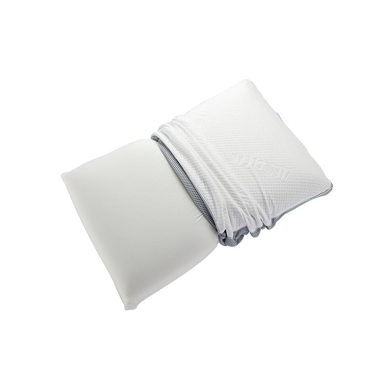 Poduszka RELAXITY CLASSIC marki PAN MATERAC, do spania, piankowa, pianka termoelastyczna, pokrowiec Viro Clean do prania w 40 stopniach Celsjusza