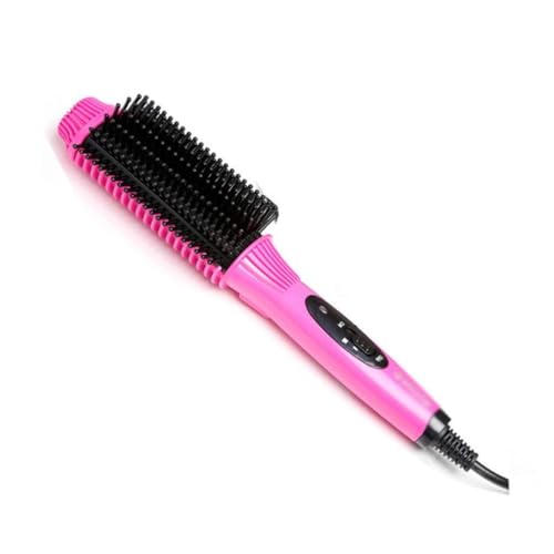 Peine eléctrico para cabello WJREGG, peine alisador anti-quemaduras, peine alisador caliente, alisador de cabello con peine miniatura 1