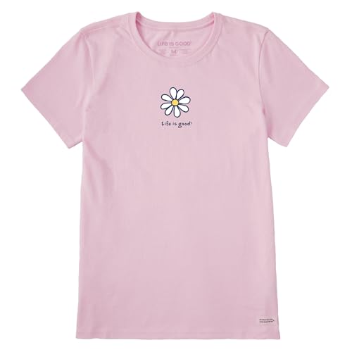 Life is Good Women's Crusher Tee Lig Daisy