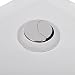 vidaXL Inodoro WC Cierre Suave Doble Cisterna Cerámica Blanco Váter de Baño