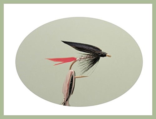 Scatola Per Mosche Da Pesca Malloch Of Perth Con Scamosciatura Nera - Foto 5