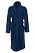 Men's Fleece Robe by John Christian - Royal Blue