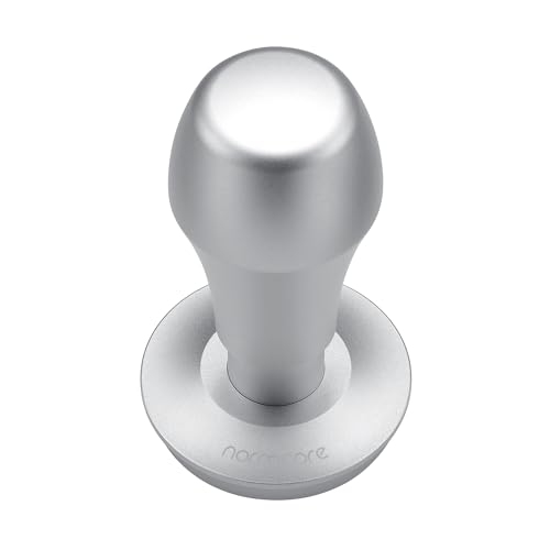 Image of Normcore 51.5mm Coffee Tamper V4.1 with Click Sound Feedback, Spring Loaded Tamper With Stainless Steel Flat Base, Compatible with La Pavoni Europiccola and Professional Millenium, Black