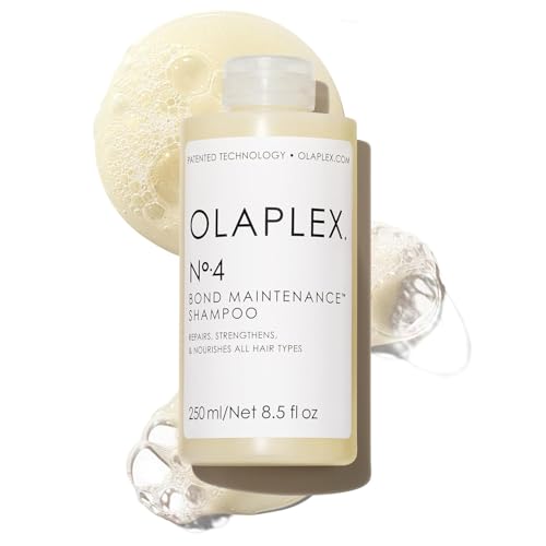 olaplex no 4 bond maintenance shampoo repairs strengthens amp nourishes all hair types adds shine amp leaves hair feeling soft