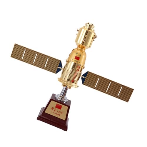 DBEIXIWEI 1:50 China Shenzhou 14 Spacecraft Alloy Model High-Simulated Spaceship Miniature Hobby Model Kit for Adults & Kids