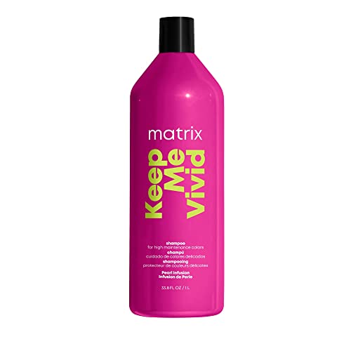 Matrix Keep Me Vivid Shampoo | Prolongs Color Vibrancy & Enhances Shine | Sulfate-Free | For Color Treated Hair | Gently Cleanses Hair | Salon Shampoo | Packaging May Vary |33.8 Fl. Oz. #TOP6
