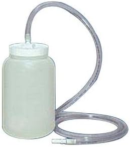 Night Drainage Container with Tubing 1/2 Gallon