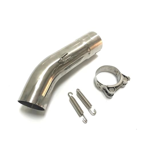 Tuyau de liaison d'échappement 51mm en acier inoxydable pour moto Suzuki GSX-S1000 2015-2021