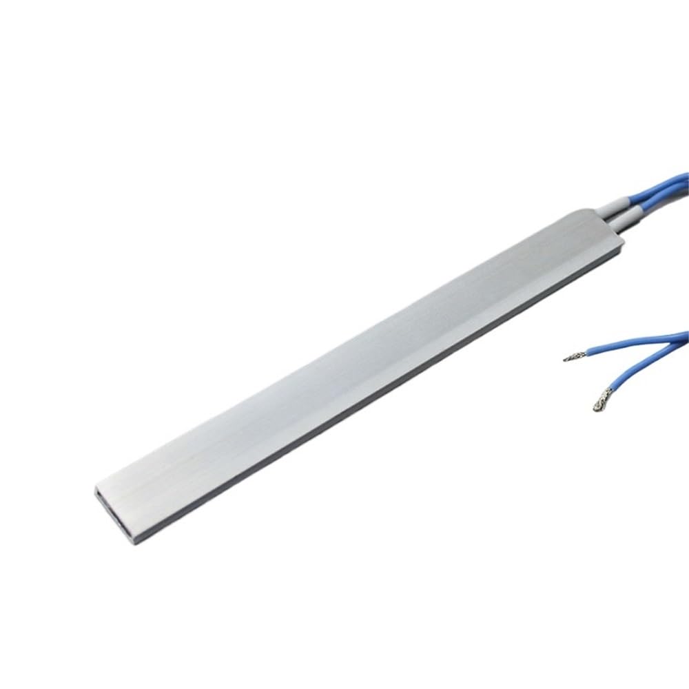 5 placas calefactoras de carcasa de aluminio de 200 x 21 mm, láminas termostáticas de cerámica PTC resistentes a la abrasión.(220V - 230 degrees)