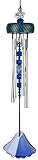 Woodstock Gem Drop Windchime, Sapphire, 10-Inch