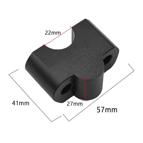 Montaje abrazadera barra elevadora manillar G310GS aluminio mecanizado premium 7