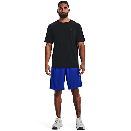Image of Under Armour Men's Tech Graphic 10 inch Shorts, (486) Versa Blue / / Black, 4X-Large Tall