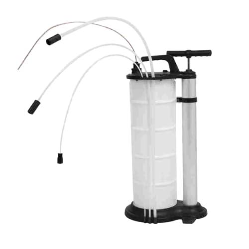 UYvtHMHMC Bomba de extracción de succión de Agua y Aceite Usado, 9L, Transferencia de vacío fluida, Manual