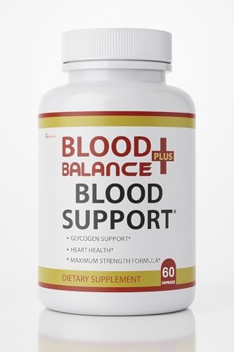 BloodBalance Plus Capsules - Official BloodBalance Plus Support Supplement Premium Pills All Natural Advanced Formula Multivitamin for Overall Health & Wellness, 60 Capsules for 1 Month