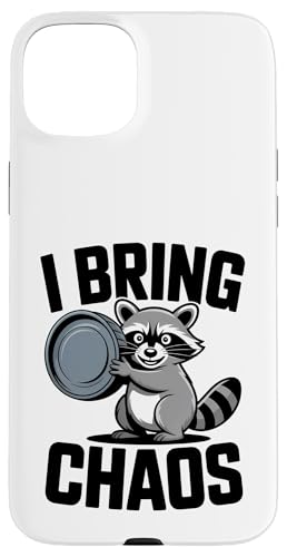 I Bring Chaos Raccoon �ʔ��������烆�[���A �X�}�z�P�[�X iPhone 15 Plus �p