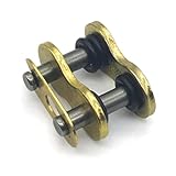 BlesConi Kettenschloss mit O-Ring, 4 Stück, Edelstahl, für 428 520 525 530 Kette, kompatibel mit Motorrad, Dirt Bike und Landmaschinen