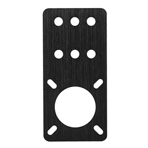 Tyenaza NEMA 17 Stepper Motor Mount Plate, Anodized Aluminum Stepper Motor Mounting Plate 3D Printer Accessories 3D Prin