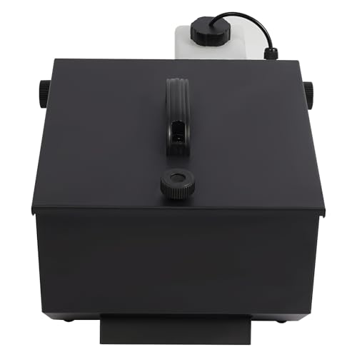 Máquina de Niebla Baja, Máquina de Niebla 1200W con Control Remoto inalámbrico, Efecto de Humo 5000CFM con Pantalla LCD para Halloween y Eventos miniatura 6