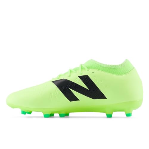 New Balance Unisex Tekela Magique FG V4+ Soccer Shoe, Bleached Lime Glo/Lime Leaf/Black, 13.5 US Men2
