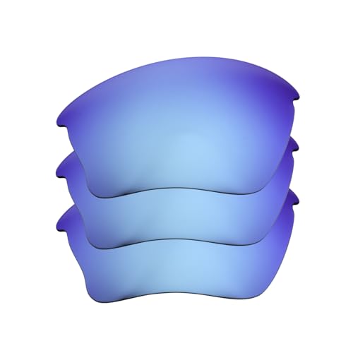 Verres polarisés bleus Oakleys Half Jacket XLJ pour le cyclisme et les sorties en mer