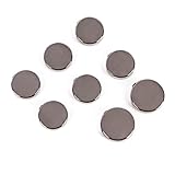 8pcs Button covers for men's shirts button cuffs button cover cufflinks for men - imitation cuff chain for tuxedo, business or formal shirts Buttons on cuffs Shirt button (black)