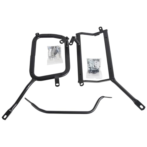 Porte-bagages arrière Benelli TRK 502X support de transport moto noir robuste
