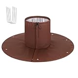 Daooibpa ヤシの木の根プロテクター | 冬の凍結ヤシの木の根プロテクター | ガーデニングアクセサリー 庭師 造園家 冬 屋外 芝生 通路 遊び場 私道