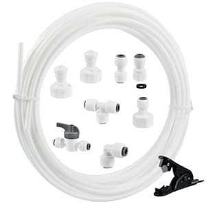 YOPEUC 15m Kühlschrankschlauch Anschluss-Set