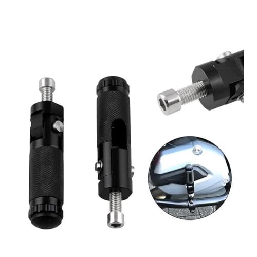 Repose-pieds pliables pour moto universels alu CNC pédales arrière cale-pied moto