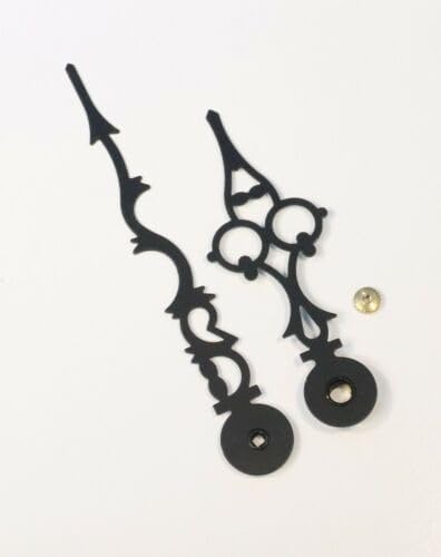 Generic Replacement for Grandfather Clock Hands 4 Inch with Hand NUT Mechanical