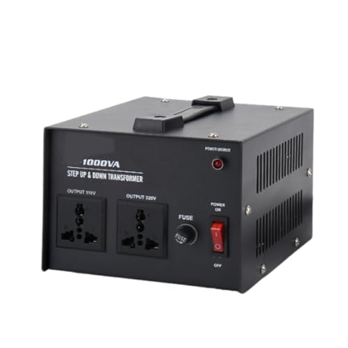 Lift Down Transformer 220V to 110V 120V to 230V Power Transformer Household Appliances Step Down Socket,1000VA