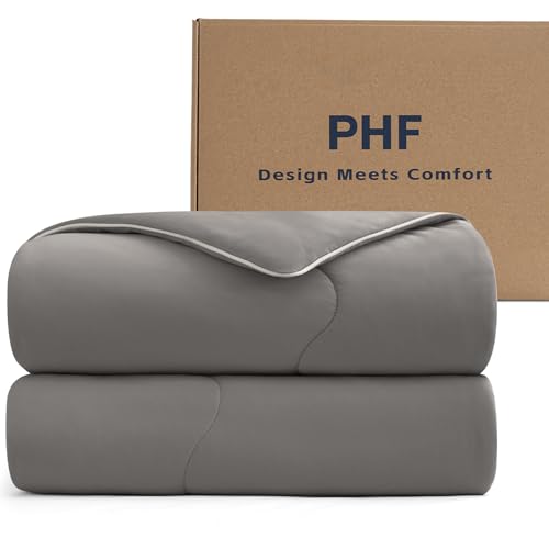 PHF Cooling Comforter Queen Size, EcoCosy Breathable Cooling Blanket for