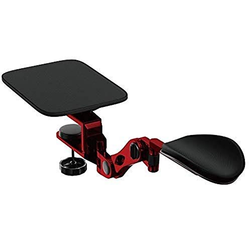 エアリア 20周年限定カラー クロムレッド AREA 究極のアームレスト リストレスト クランプ式固定 eスポーツ ゲーミング PC入力業務 負担軽減 疲労軽減 CA-500 CA-600 (マウスパッド一体型(CA-600RD))