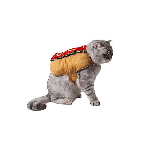 Disfraz para perros Toyvian talla L color naranja miniatura 6