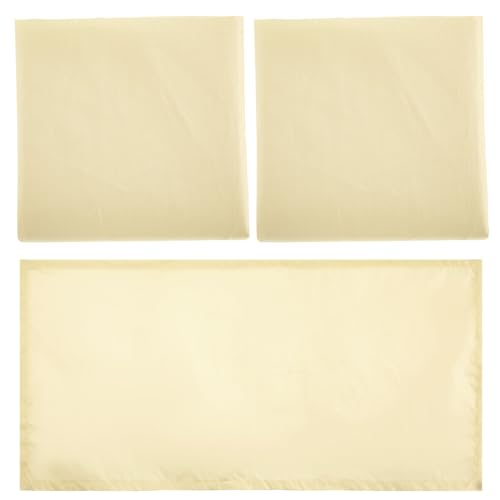 Image of Hortsun Pack of 2 Fluorescent Light Covers 4 x 2 Feet Magnetic Ceiling Light Cover Room Supplies for Home Office(Pure Yellow)