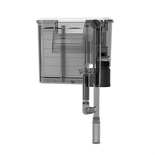 KEYESMINER Aquarium Hang on Filtre Aquarium submersibl 3-in-1 Externe Suspendu ajout de Poisson Filtre Filtre Cascade de Filtre à File d'aquarium Externe Pompe à air chenil (Size : X50)