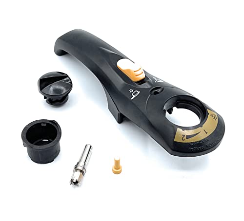 ELECTROTODO - Mango Tapa Olla Fagor Splendid 98 Amarillo (Tuerca Fina) M18802963 Compatible con Olla...