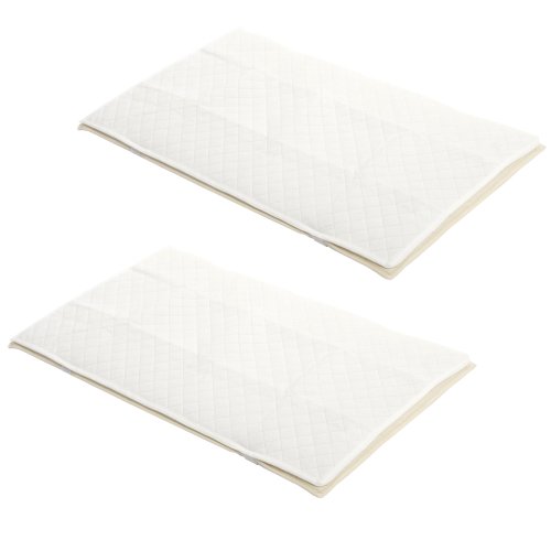 Arm's Reach Concepts Inc. Mini Co-Sleeper Mattress Protector, White - 2 Count